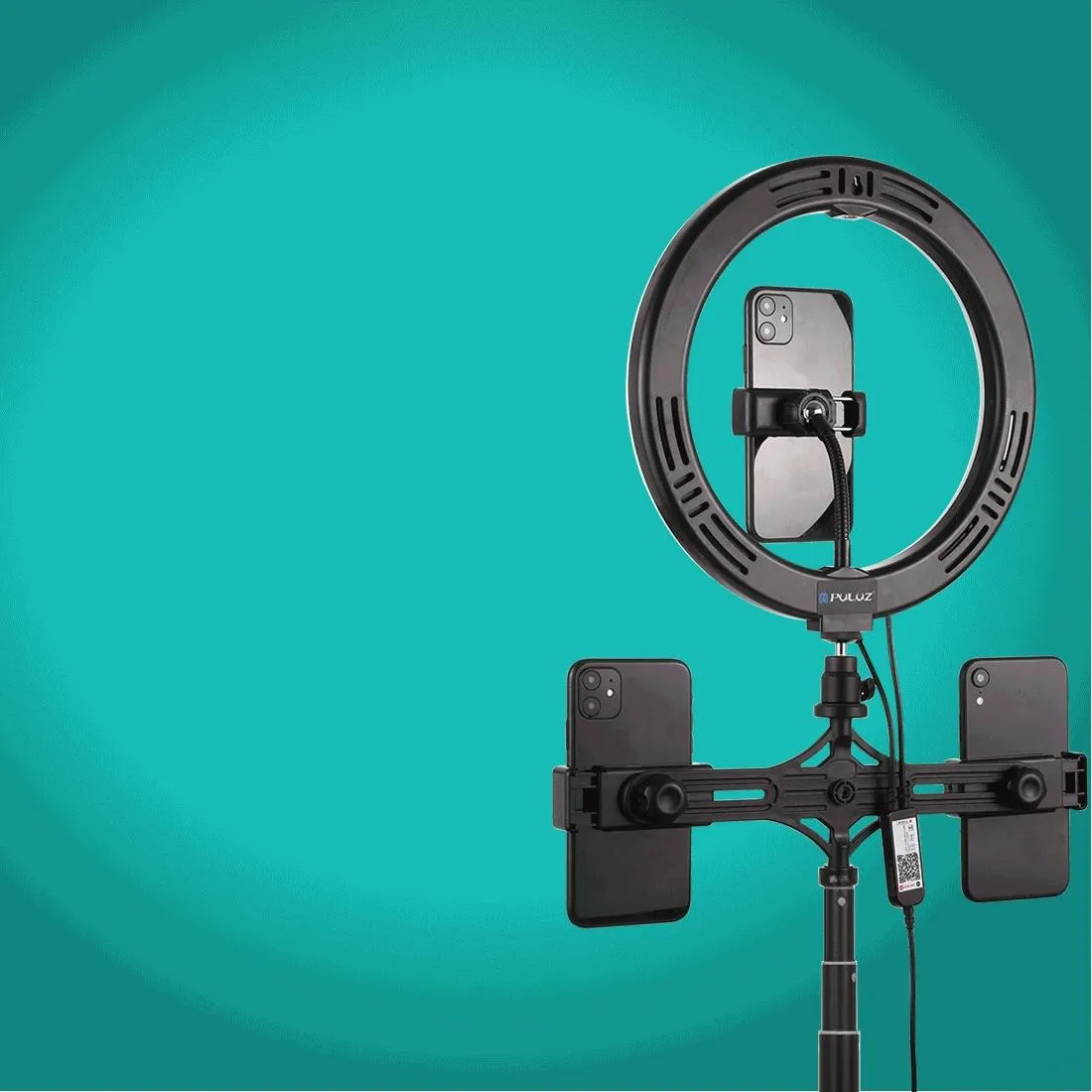 10.2 Rgbw Led Ring Light Kit with Tripod and Phone Mount