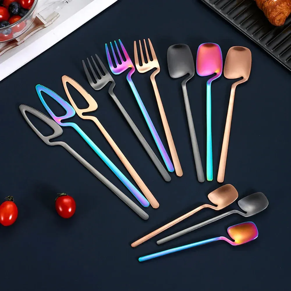 16 Piece Stainless Steel Cutlery Set For Kitchen Use