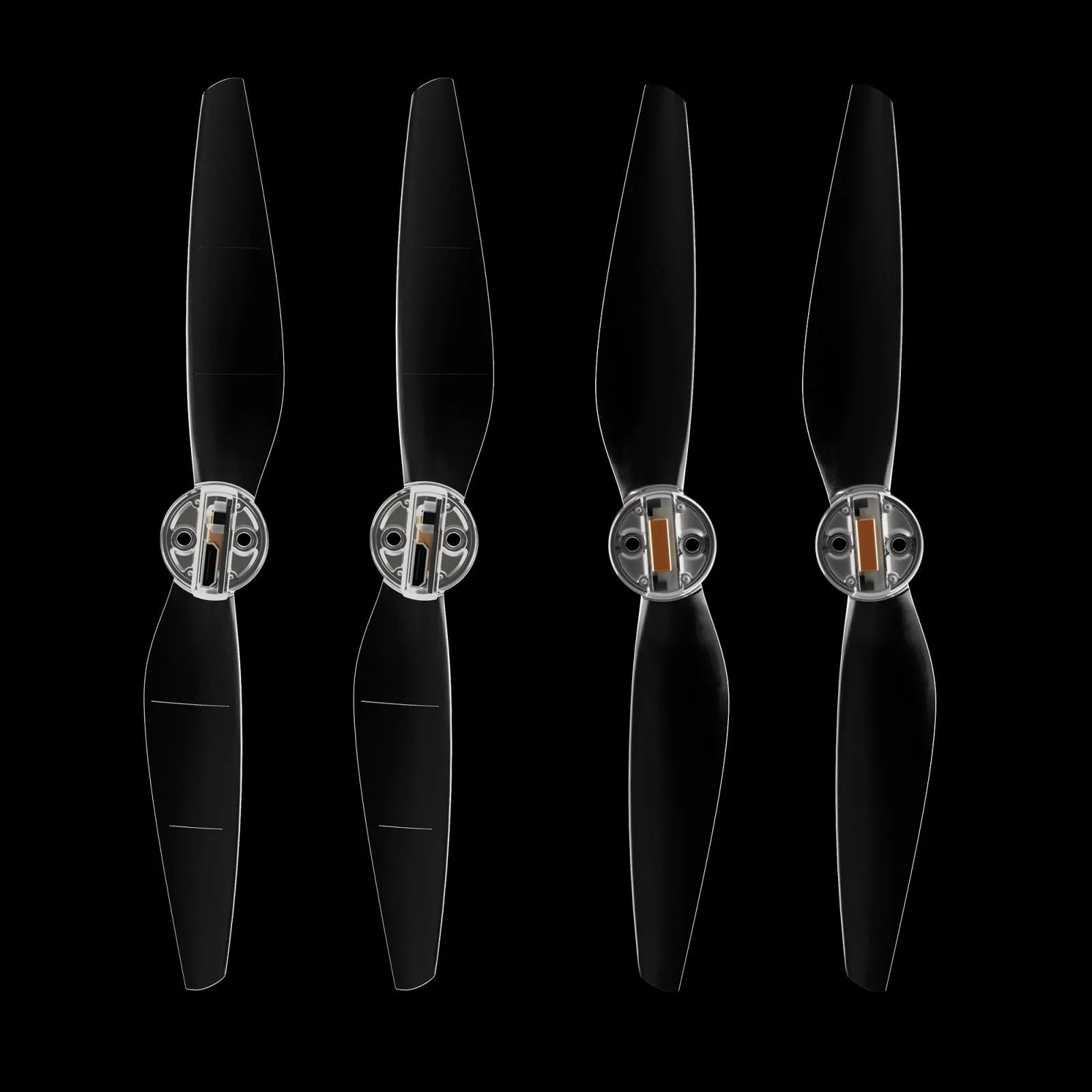 2-pack Low Noise Led Flash Propellers