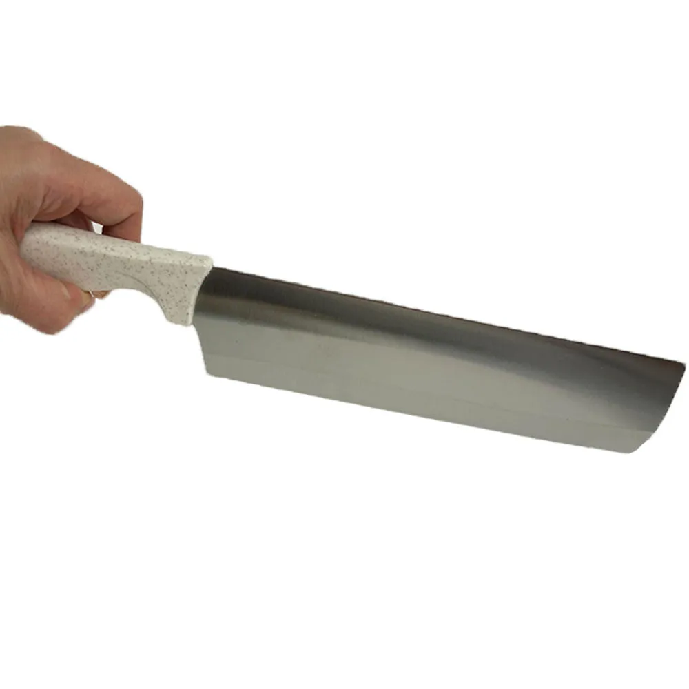 2 Pc 8" Meat Cleaver Knives Sharp Blade Stainless Steel Butcher Knife Kitchen