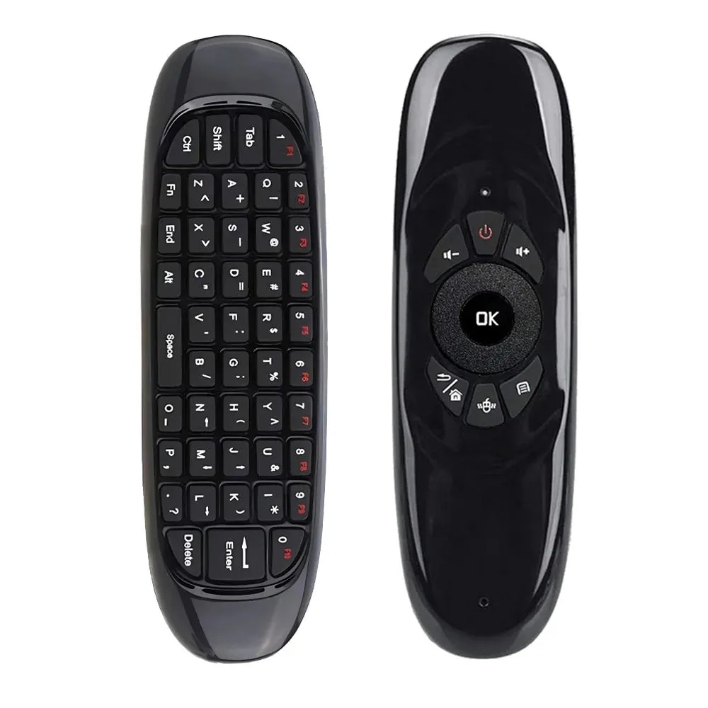 2.4G Rf Air Mouse Voice Remote C120 - 7 Colour Backlight For Android Tv Box Pc