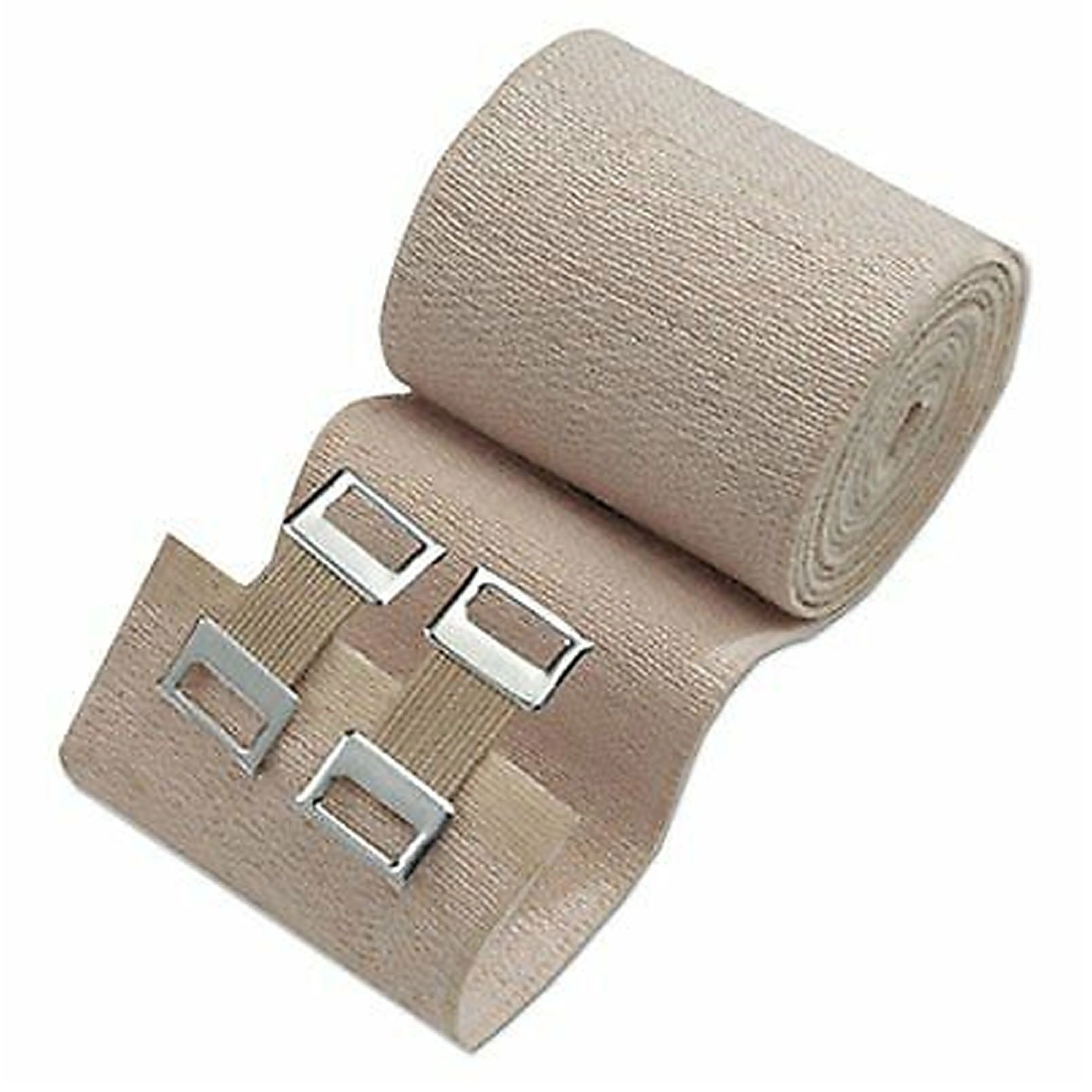 4 Pc Elastic Bandage Wrap 2" Compression With Metal Clips Ankle Wrist First Aid