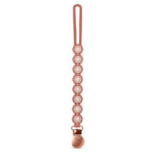 Baby Pacy Clip | Poppy | Rosewood | Adora