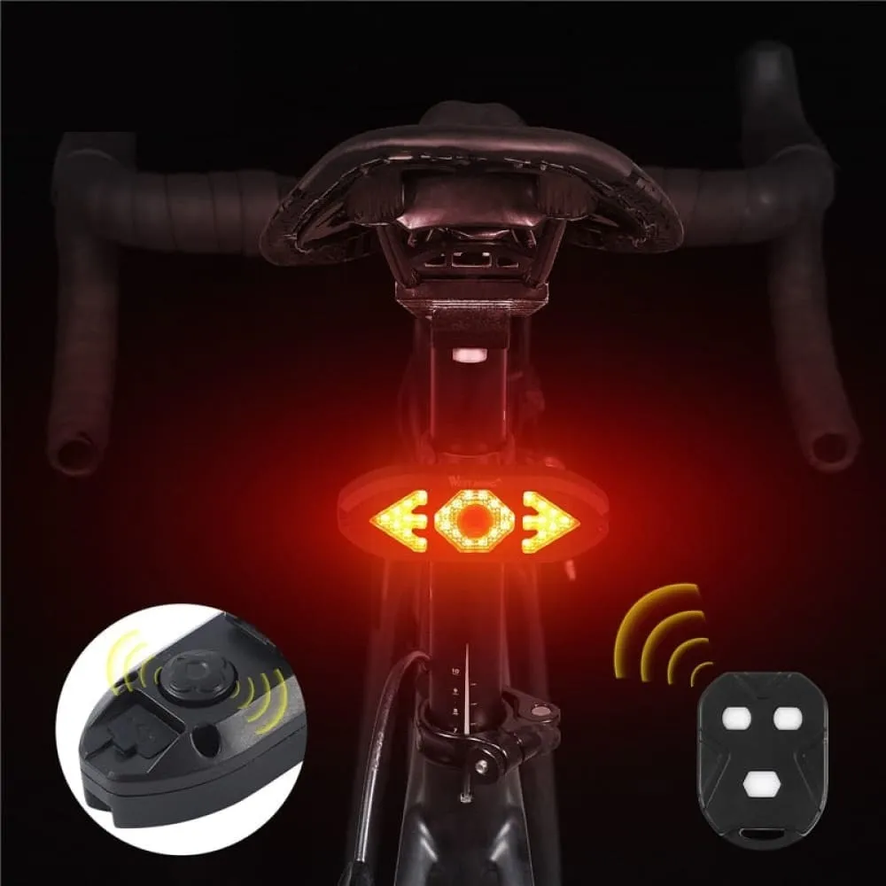 Bike Turn Signal Light Remote Control Direction Indicator Led Rear Light