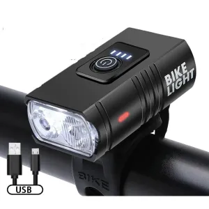 Bk02 Bike Light Usb Rechargeable T6 Led Bicycle Lights 6 Modes Mtb Flashlight Bicycle Headlight for Cycling Bicycle Front Lamp