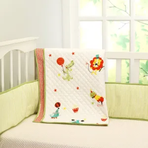 Circus Circus Quilt <br> <span style="font-size: 11px; font-family:Helvetica,Arial,sans-serif;">Can Be Personalised, Reversible</span>