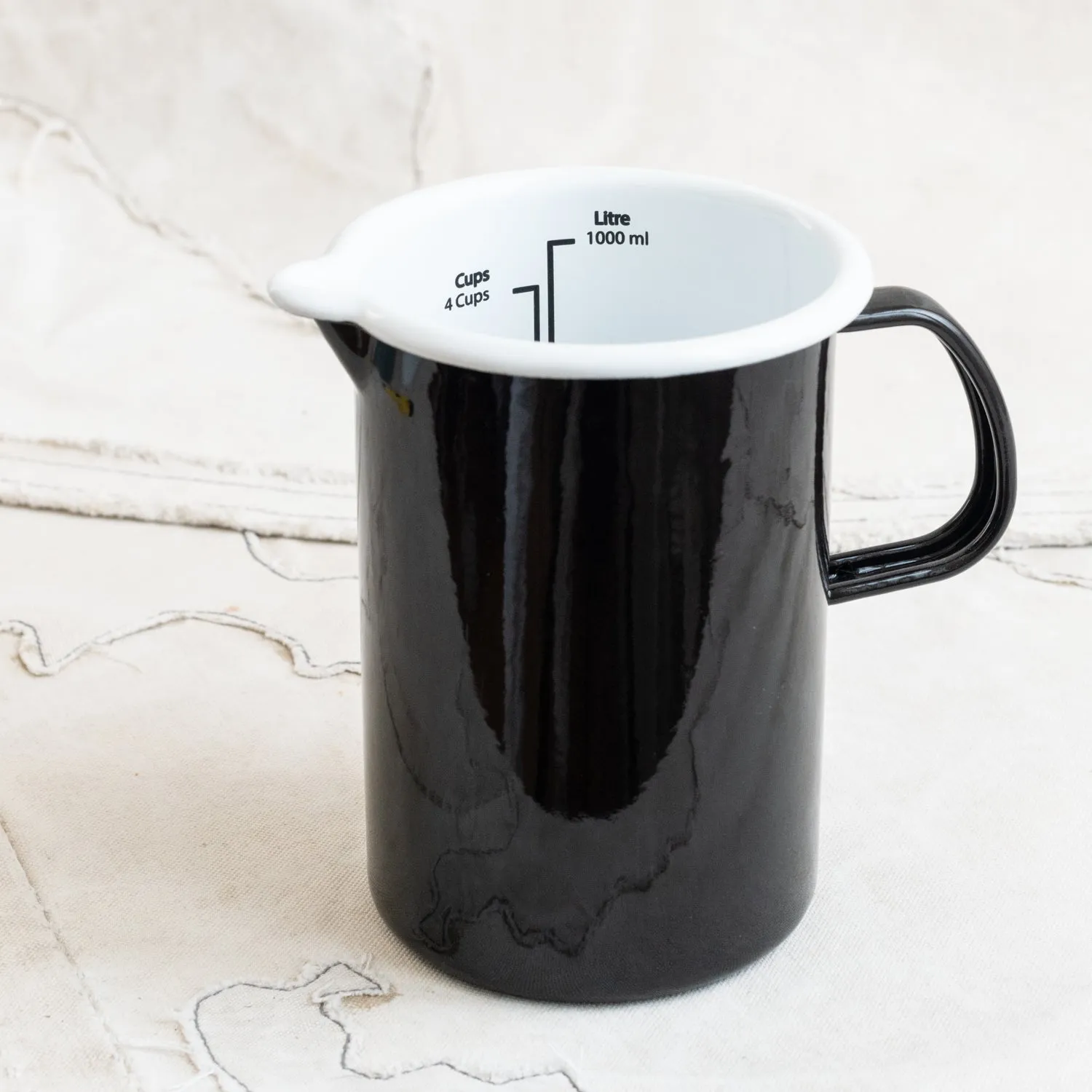 Enamel Measuring Jugs - 1 Ltr