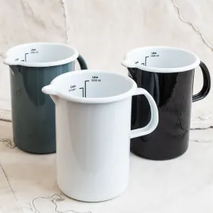 Enamel Measuring Jugs - 1 Ltr