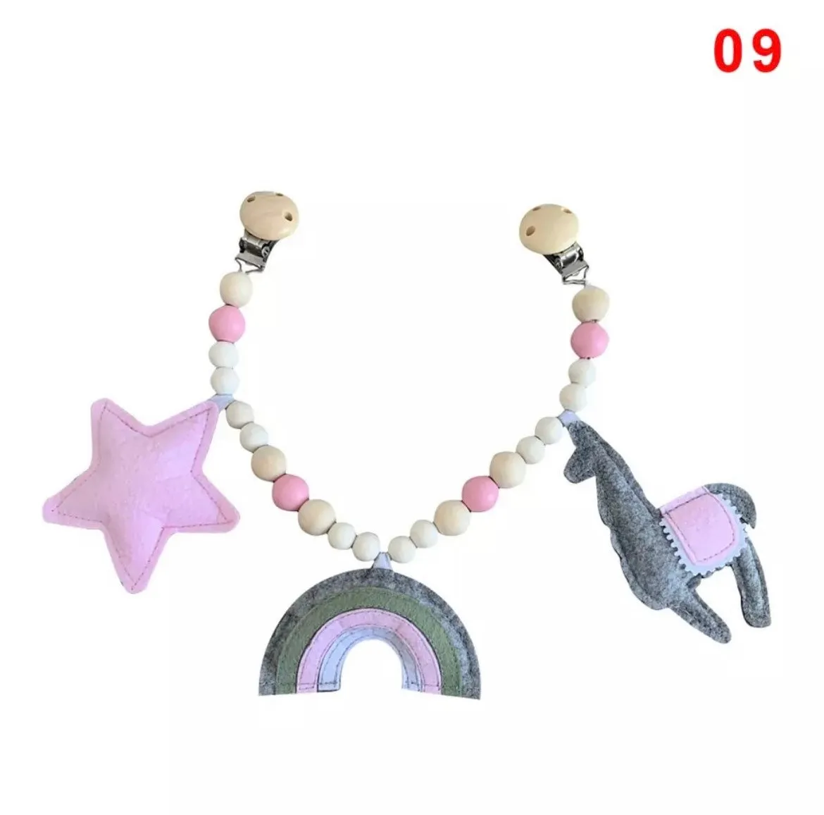 Felt Pram Garland for Baby Stroller