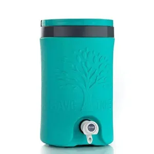 Gra8 Traveling Water Jug 5 Liter Water Jug Camper with Tap Plastic Insulated Water Water Storage Cool Water Storage (1Pcs) (Multicolor)