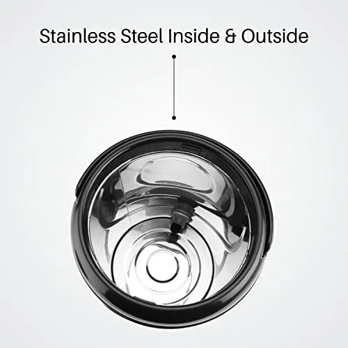 JSI Stainless Steel Hot & Cold Water Jug/Containers 8 Liters I PUF Thermally Insulated Water Dispenser for Office Kitchen I Keeps Beverages Fresh I Easy Tu Use & Maintain I Leak-Proof tap