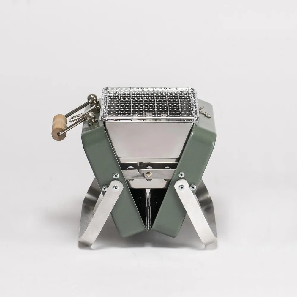 Kenluck Mini Grill / BBQ - Hammertone Gloss Green