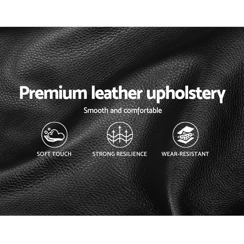 King Package | Bronte Bed Black & Bonita Euro Top Mattress (Medium Firm)