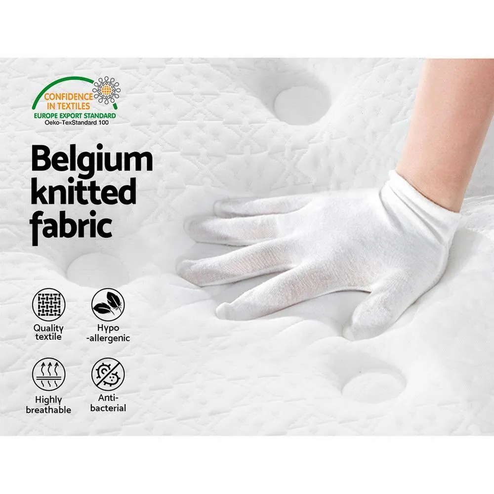 King Package | Bronte Bed Black & Bonita Euro Top Mattress (Medium Firm)