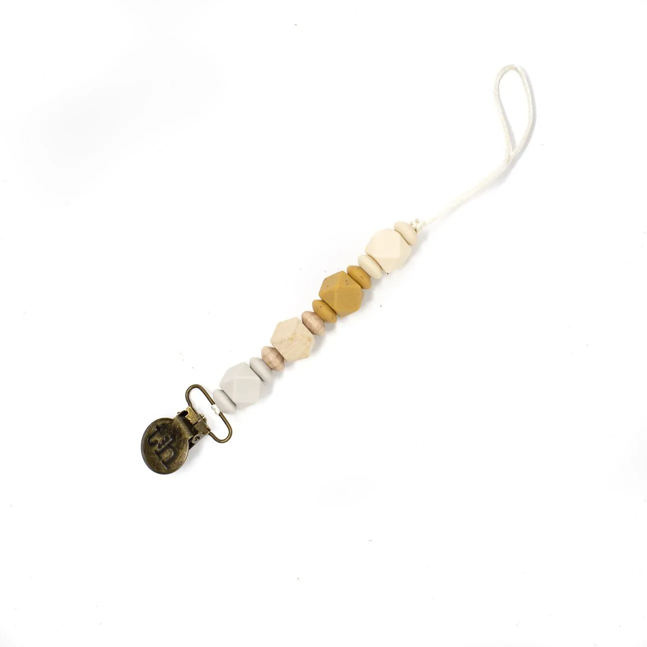 Petite Jewel Pacifier & Toy Clip - BPA Free Silicone