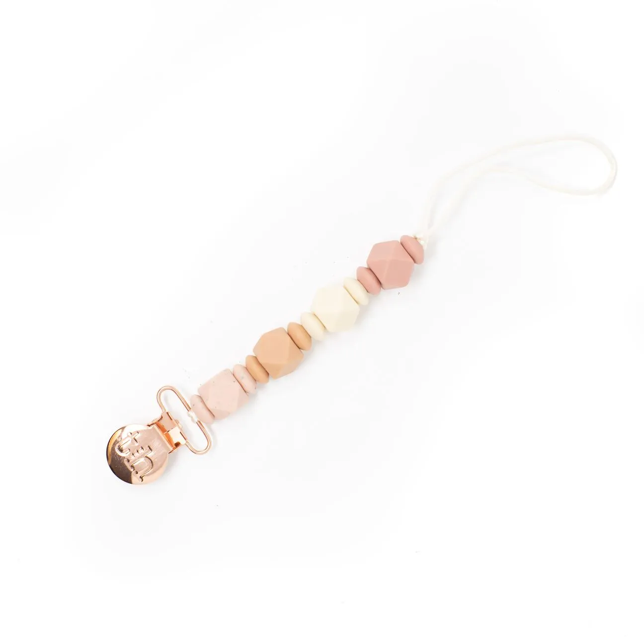 Petite Jewel Pacifier & Toy Clip - BPA Free Silicone