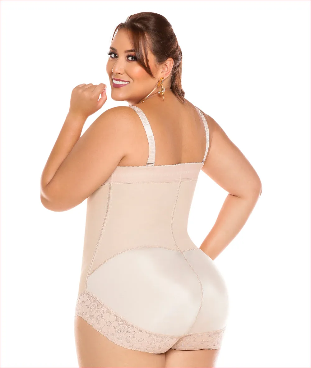 Powerflex Strapless BoyShort Firm Girdle  - C4170