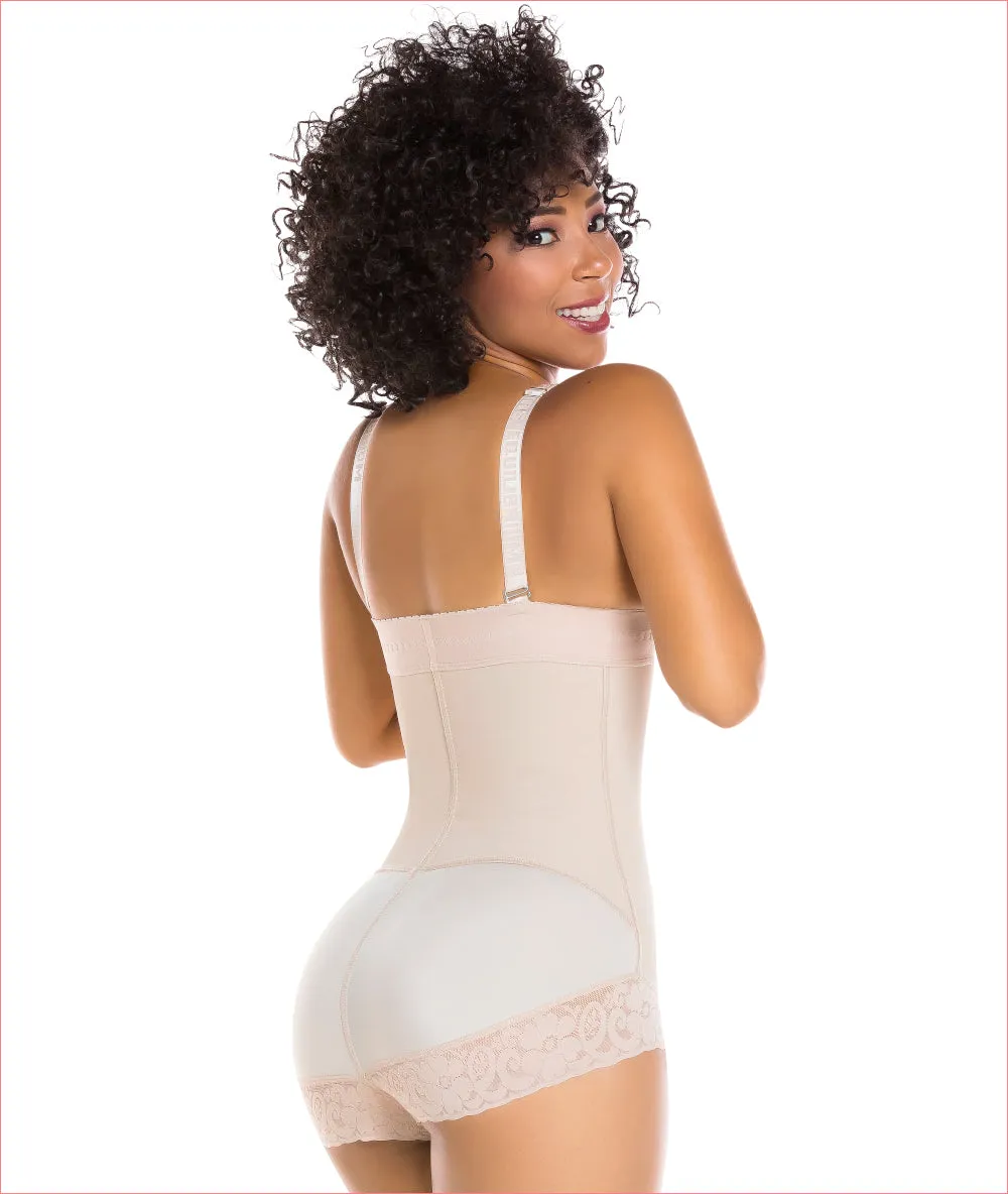 Powerflex Strapless BoyShort Firm Girdle  - C4170