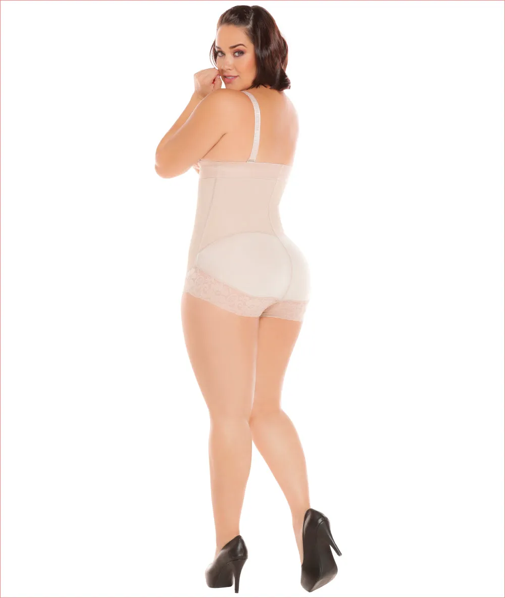 Powerflex Strapless BoyShort Firm Girdle  - C4170