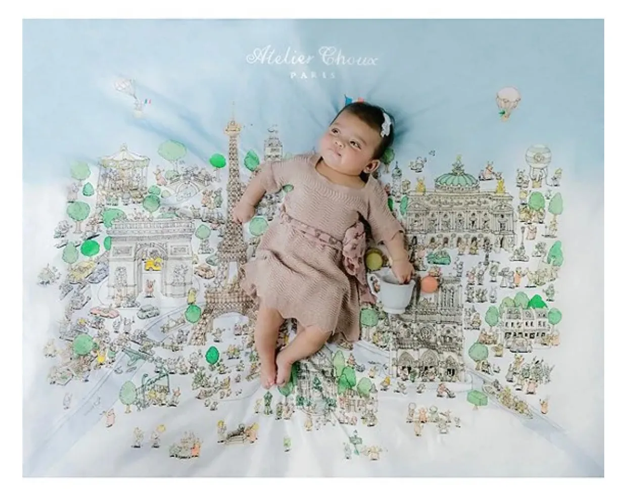 Reversible Quilt – Paris / Carousel