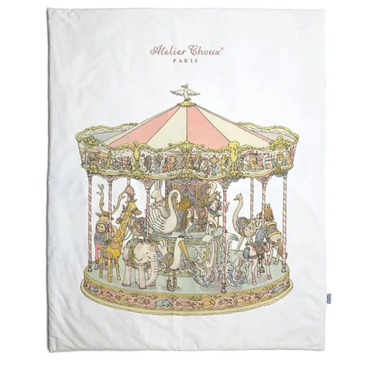 Reversible Quilt – Paris / Carousel