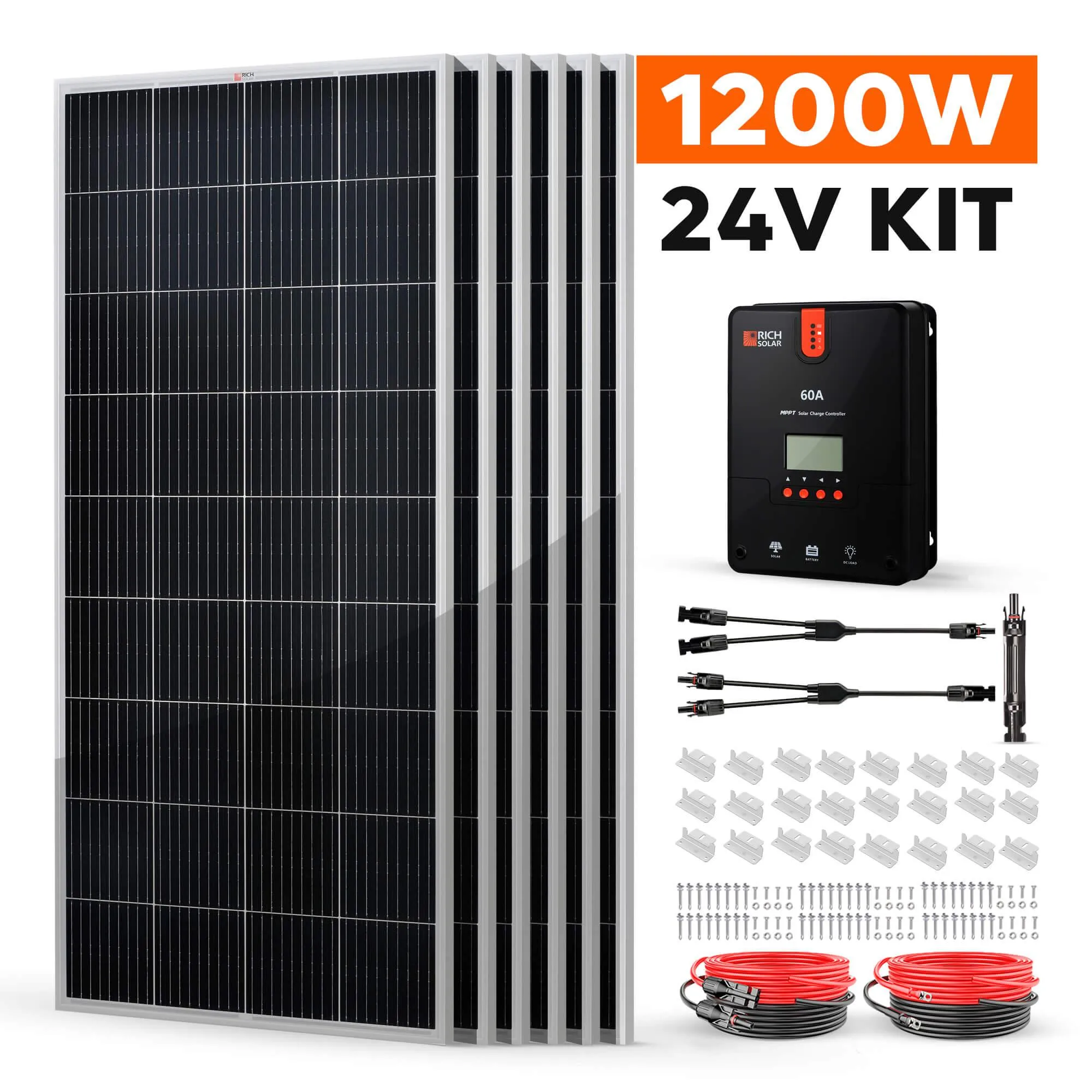 Rich Solar - 1200 Watt Solar Kit