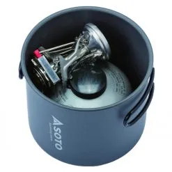 SOTO Amicus and New River Pot Combo Gas stoves