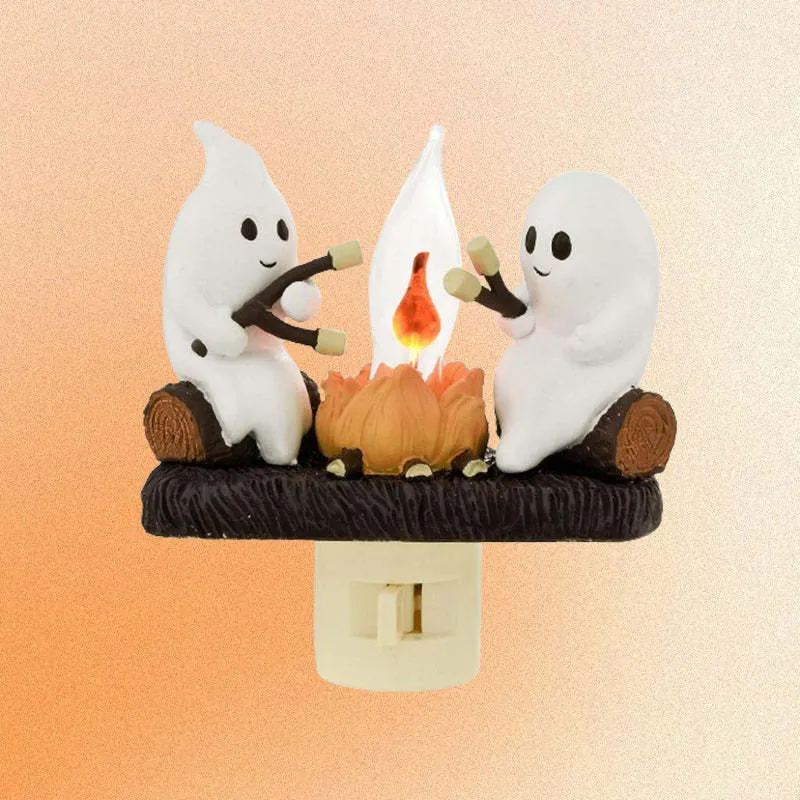 SpookyGlow Campfire Nightlight