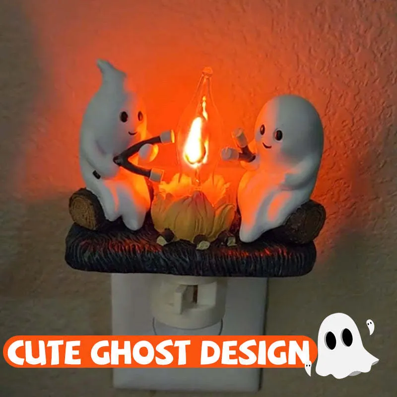 SpookyGlow Campfire Nightlight