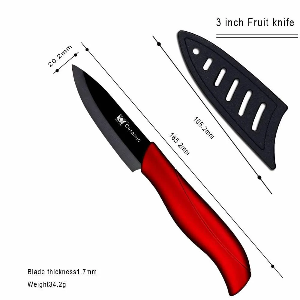 Stylish Red&Black Knives