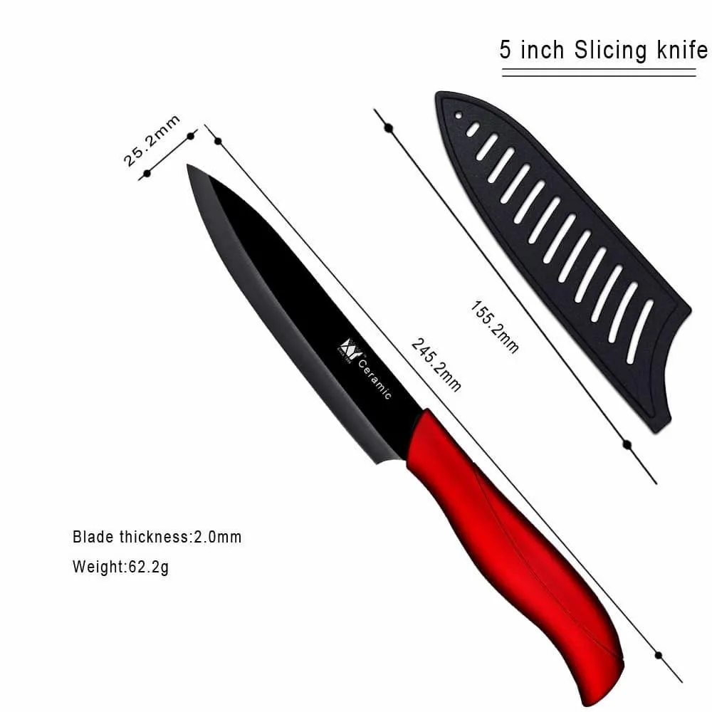 Stylish Red&Black Knives