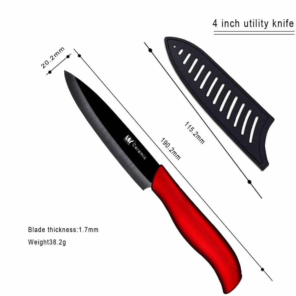 Stylish Red&Black Knives