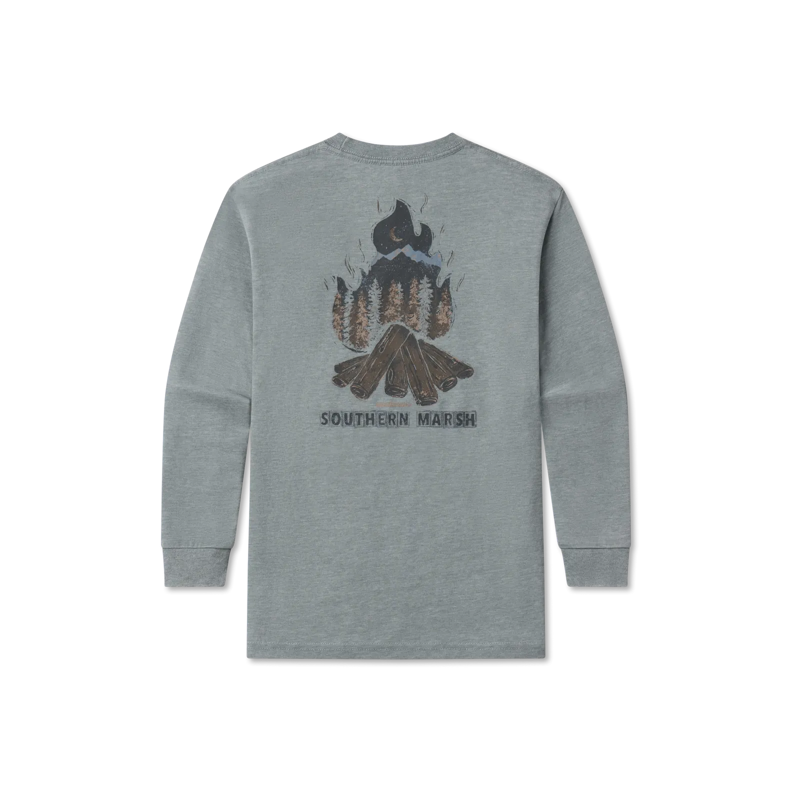 Youth SEAWASH Tee - Campfire - Long Sleeve